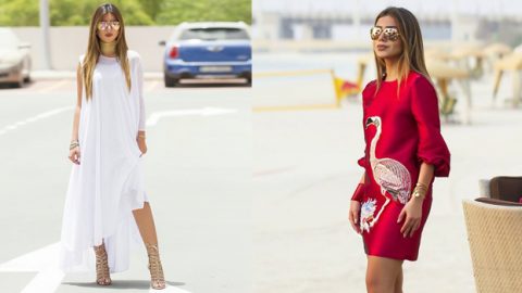 فستانكِ النهاري على طريقة الفاشينيستا اللبنانية تمارا