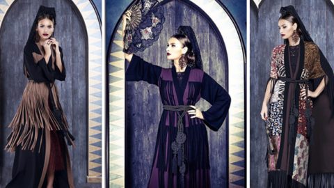 عبايات كوين أوف سبيد خريف 2016 على طريقة الفلامنكو