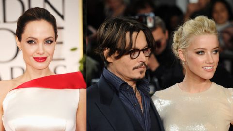 أنجلينا جولي تحدز جوني ديب من أمبر هيرد