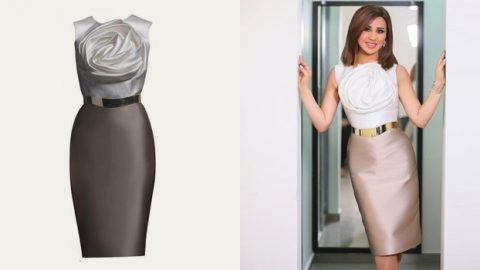 نجوى كرم بإطلالة إسبانية أنيقة في آراب جوت تالنت