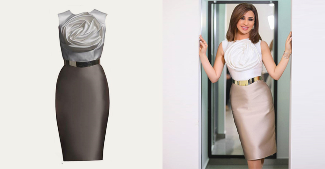 نجوى كرم بإطلالة إسبانية أنيقة في آراب جوت تالنت