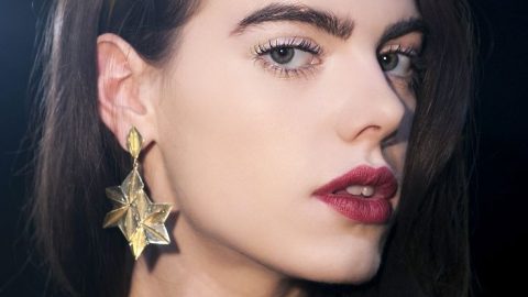 اكسسوار شعر ذهبي على شكل نجوم 2014