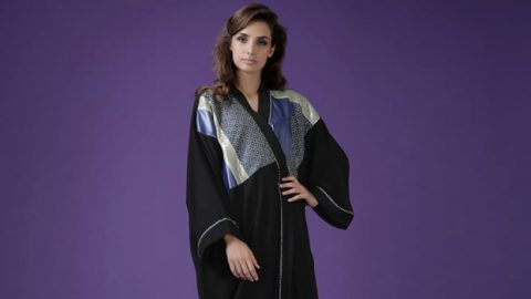 عبايات تاء مربوطة 2015 بنقوش الفن الإسلامي