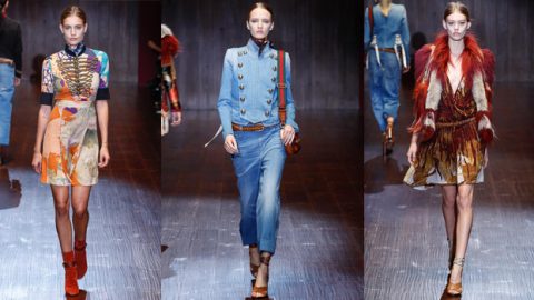 أسبوع ميلانو : غوتشي ربيع 2015 بأجواء السبعينات