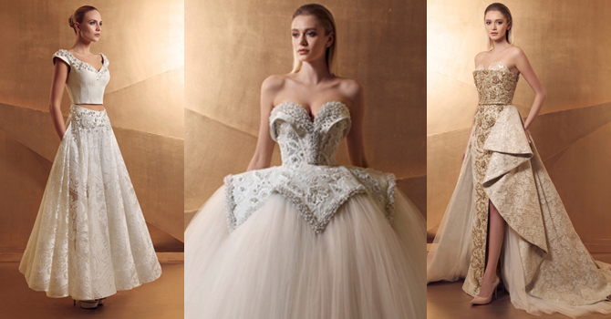 فساتين زفاف ربيع 2016 بخطوط ملكية