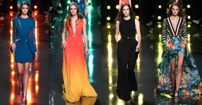 ايلي صعب ربيع 2015 يضئ أعماق البحار بأسبوع باريس