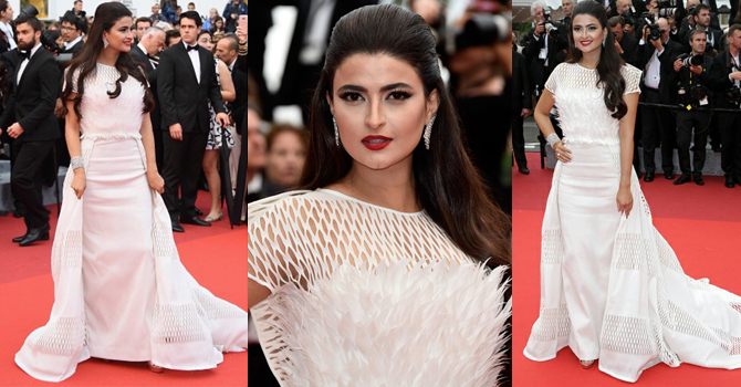 علا الفارس تخفق بأولى إطلالاتها بمهرجان كان 2016