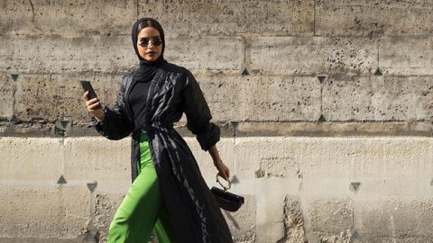 الفاشينيستا المحجبات يلتقون بأسبوع باريس