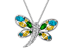 مجوهرات توباز الملونة