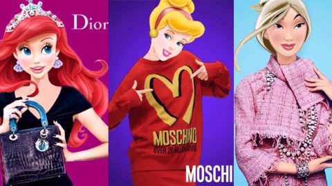 أميرات ديزني بديلات عارضات الأزياء في الحملات الترويجية