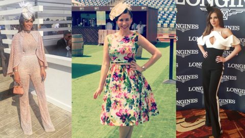 أناقة الفاشينيستا والنجمات بكأس دبي العالمي للخيول 2016