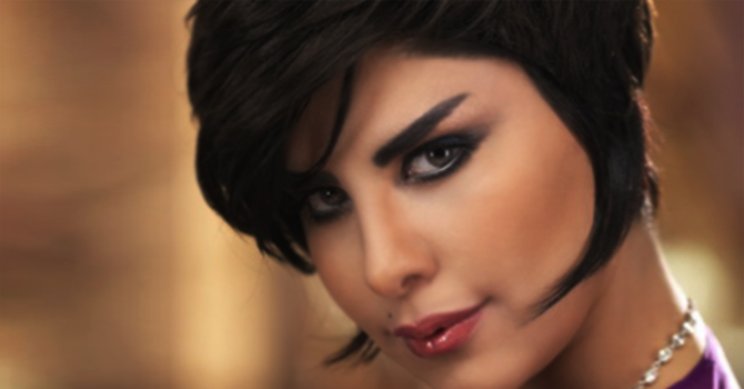 مكياج العيون العربي من وحي شمس الكويتية