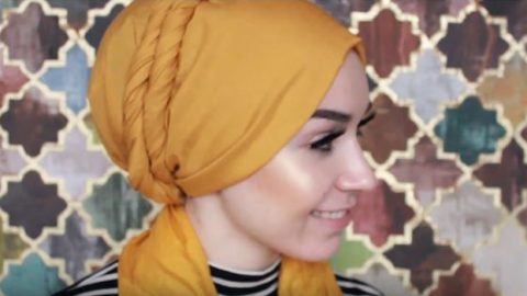 تعلمي طريقة ارتداء التوربان المزدوج مع فاشينيستا نبيلة