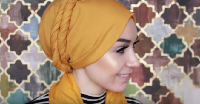 تعلمي طريقة ارتداء التوربان المزدوج مع فاشينيستا نبيلة