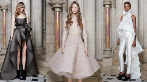 أزياء آشي ستوديو بطابع فيكتوري أنيق في أسبوع باريس شتاء 2018