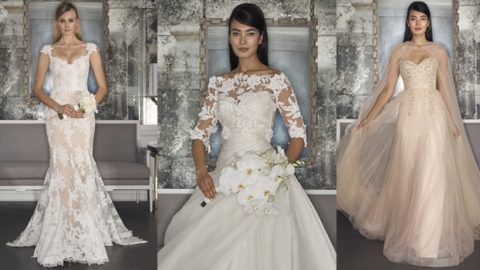 أسبوع نيويورك للعروس: رومونا كيفيزا خريف 2017 بمزيج كلاسيكي عصري