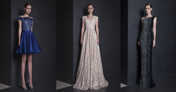 أكتشفي فساتين طوني ورد ربيع 2015 المفعمة بالأنوثة