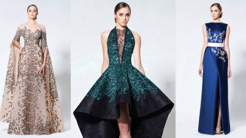 أرقى فساتين سهرة انطونيوس كوتور شتاء 2017