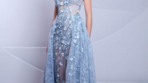 فستان طارق سنو ربيع 2015