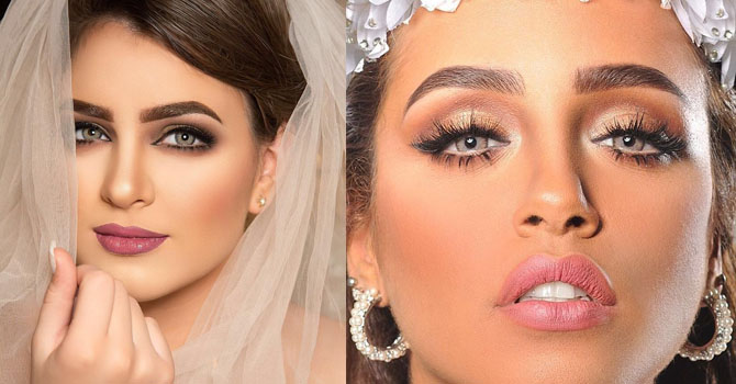 مكياج عروس الربيع بلمسات خبيرات تجميل الخليج