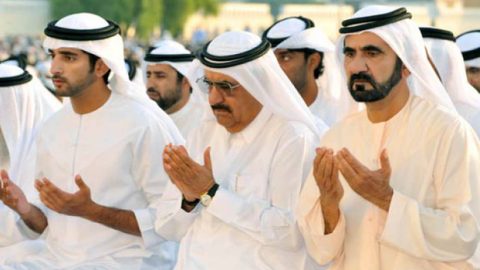رثاء حاكم دبي ودموع الشيخ حمدان تفطر القلوب