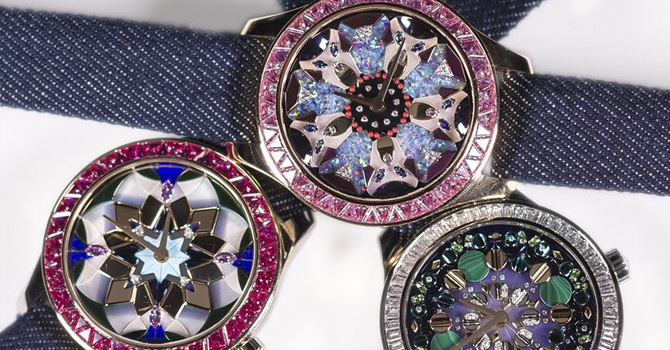ساعات ديور 2016 بتفاصيل الفسيفساء الراقية