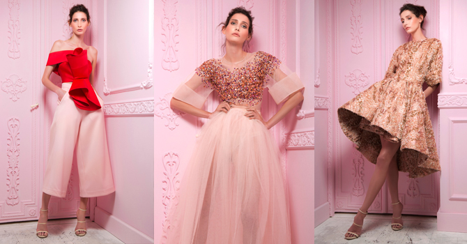 أزياء HariTHanD خريف 2016 تملؤها الأنوثة الراقية