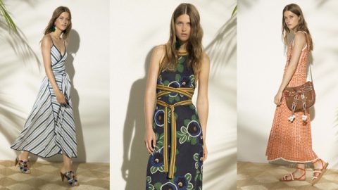 فساتين توري بورش الشاطئية ريزورت 2017