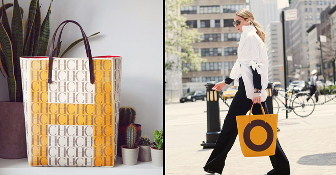 احصلي على إطلالة عصرية بحقائب كارولينا هيريرا 2016