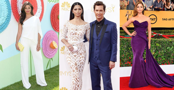 إطلالات أيقونة الموضة كاميلا ألفيز زوجة ماثيو ماكونهي