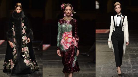 أزياء دولتشي أند غابانا الراقية ربيع 2016 تكشف عن نجوم الأوبرا الإيطالية