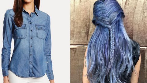 صبغة الشعر الدنيم تجدد حالتك المزاجية