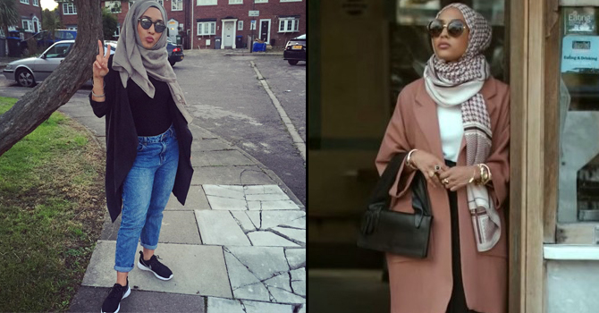 من هي الفتاة المسلمة التي ظهرت بإعلان أتش أند أم ؟