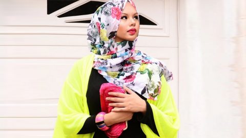 طريقة مبتكرة لأرتداء الحجاب للفتيات في العيد