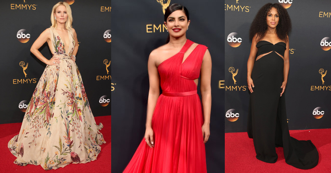 إطلالات أيقونية للنجمات بحفل Emmy Awards 2016