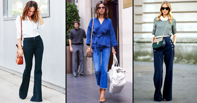 أفكار لارتداء الجينز الهرمى استعداداً لخريف 2016