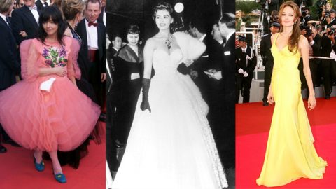 أبرز إطلالات نجمات العالم بمهرجان كان على مر السنين