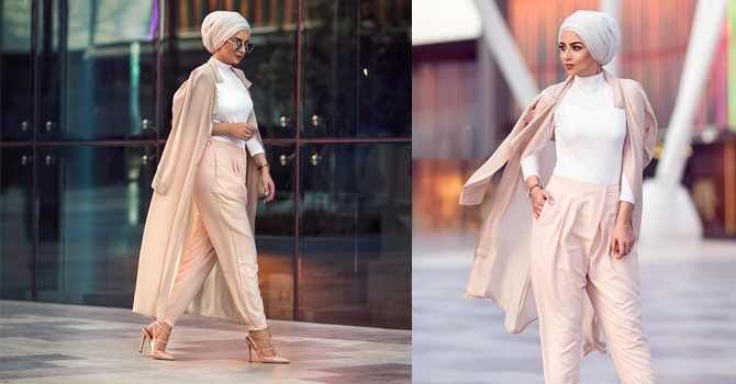 فاشينيستا ترتدي الحجاب على طريقة عائلة كارداشيان