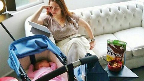 ريا أبي راشد تستعين بحمية الشوفان لتستعيد رشاقتها بعد الولادة