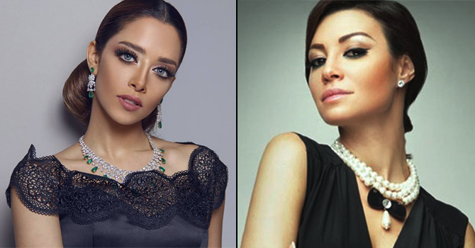 أروى جودة وبلقيس فتحي أجمل نساء الأرض