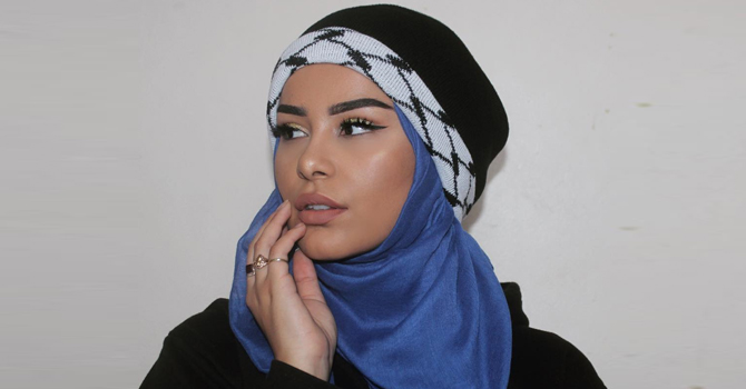 طرق مبتكرة لارتداء الأيس كاب مع الحجاب