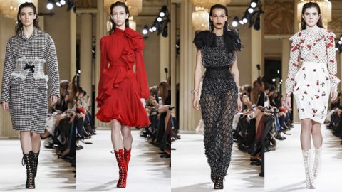 المرأة الفيكتورية تتألق بعرض  Giambattista Valli بأسبوع باريس شتاء 2018