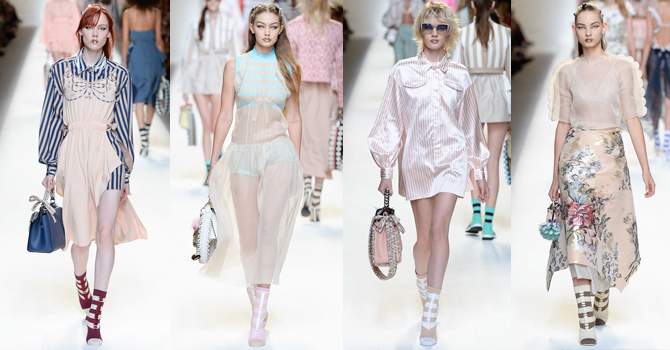 ميلانو ربيع 2017: فندي تضئ عروضها بملابس النوم