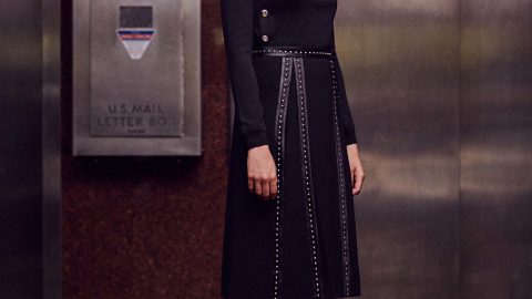 فستان أسود من Altuzarra ريزورت 2017