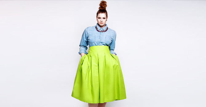 ما هي التنورة الأنسب للقوام الكمثري ؟