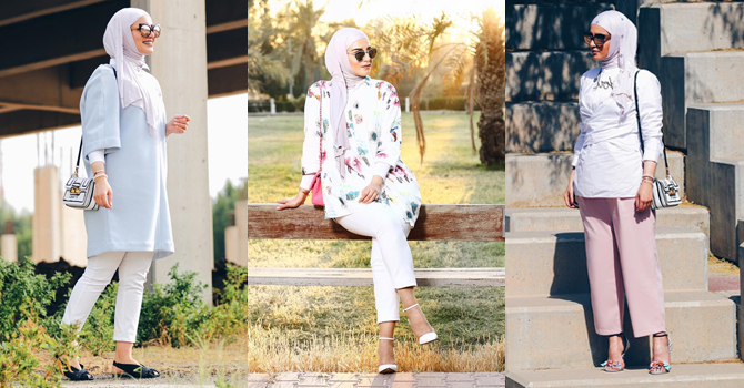 كيف ترتدي الأبيض بأناقة دلال الدوب هذا الصيف ؟