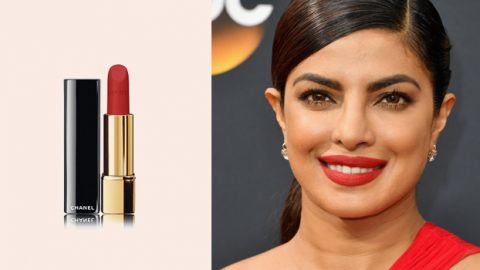 المكياج الأحمر يرافق بريانكا شوبرا بحفل الإيمي 2016