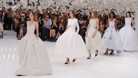 ديور تتألق فى مجموعة خريف وشتاء 2014 2015 (أزياء راقية)