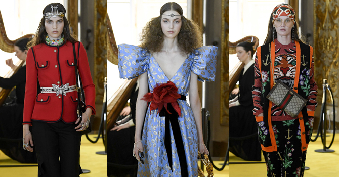 غوتشي كروز 2018 بأناقة التراث الإيطالي