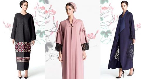 عبايات موزان خريف وشتاء 2015 2016 تعود إلي عصور الباروك